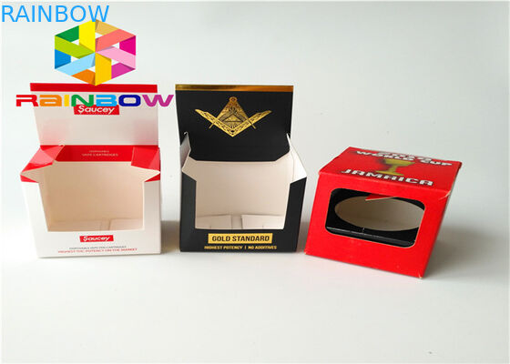 光沢のあるホイルの化粧品のペーパー パッキングによってリサイクルされる材料を包むロゴの紙箱をカスタマイズして下さい