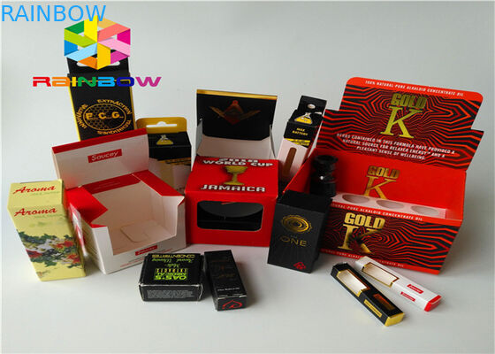 光沢のあるホイルの化粧品のペーパー パッキングによってリサイクルされる材料を包むロゴの紙箱をカスタマイズして下さい