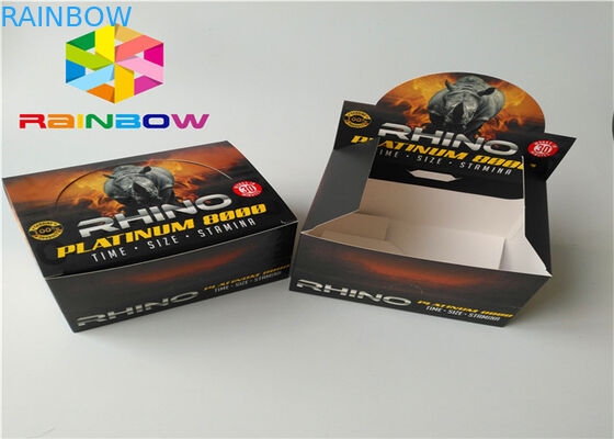 光沢のあるホイルの化粧品のペーパー パッキングによってリサイクルされる材料を包むロゴの紙箱をカスタマイズして下さい