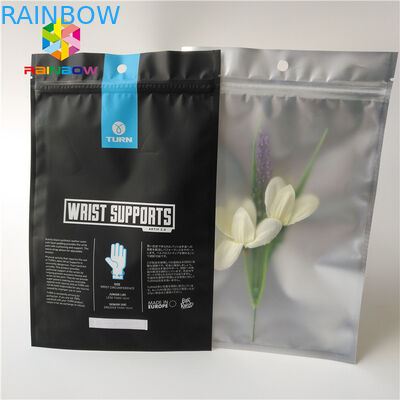 電話箱のジップ ロック式のプラスチックによって密封される袋は、密封されるジッパーの袋袋3の側面を立てます