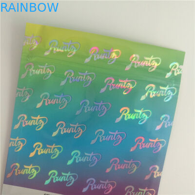 包む草の香クッキーを印刷するホログラムはエキゾチックな大きいAlsのためのプラスチック袋を立てます