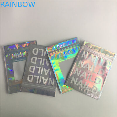 密封される3側面を包むSGS/FDAのアルミ ホイル袋の構造再使用可能なマイラー