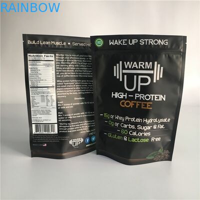 印が付いているマットの表面のコーヒー バッグのジップ ロック式のFDAを包む食品等級のプラスチック袋