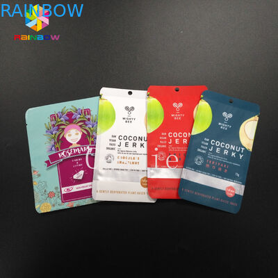 マイラーの袋のグリップのシールは食品等級の貯蔵の化粧品の茶粉のサンプル サービス品を袋に入れます