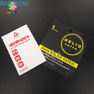 マイラーのプラスチック アルミニウム袋のジッパーとの小型サンプル貯蔵を包む無光沢のプラスチック袋