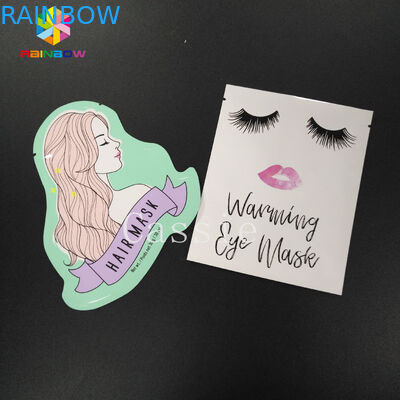 顔のマスクのパックのアルミ ホイルは袋化粧品のクリーム色オイルのマイラーのパッキング袋を立てます