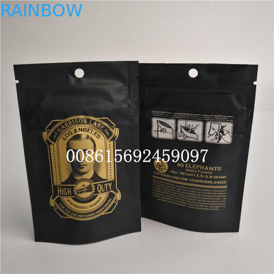 臭いの証拠の雑草のマイラーの子供の抵抗力がある袋を包む小さいプラスチック袋