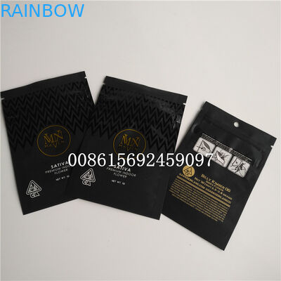 臭いの証拠の雑草のマイラーの子供の抵抗力がある袋を包む小さいプラスチック袋