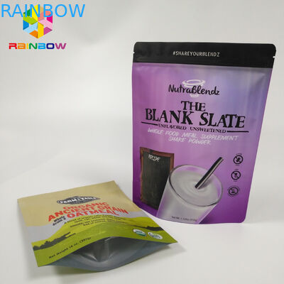 Resealable軽食袋の包装のアルミ ホイルはDoypackのジッパー ロックの袋を立てます