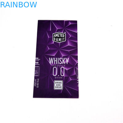 紫外線抵抗力がある収縮の袖はプラスチック水差しのラベルのための防水多彩分類します