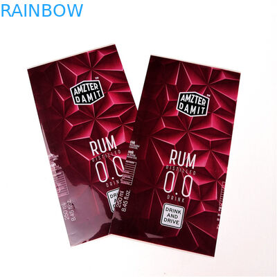 フル カラーの印刷物ペット熱収縮スリーブの飲料の収縮は注文のロゴを感熱と分類します