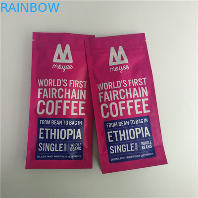 熱い販売のコーヒー バッグは250gコーヒーのための良質のガス抜き処理弁が付いている注文の印刷の側面のガセットのコーヒー バッグを卸し売りします