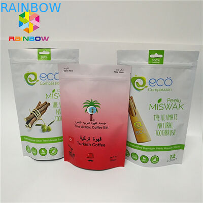 薄板にされたホイルのbasのジッパー袋は袋の包装の習慣によって印刷されるポリ袋のコーヒー袋のプラスチック熱い販売を立てます