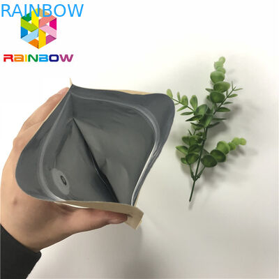 アルミ ホイルはジップ ロック式袋袋を立てます弁との袋のグラビア印刷の印刷を立てます