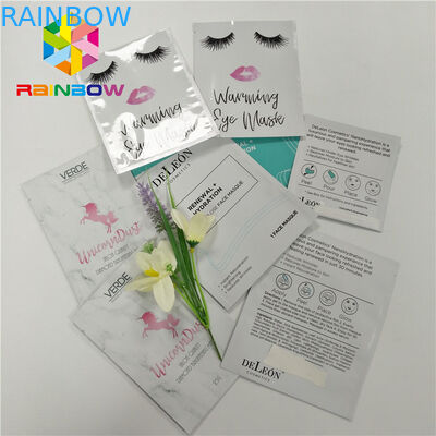 破損のノッチが付いている3側面のヒート シールを包む習慣によって印刷されるプラスチック袋