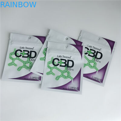 注文のラベルによって印刷されるCBDのクッキーのResealable Ziplockを包む3.5グラムのプラスチック袋