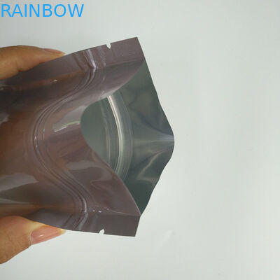 明白な銀製色はジッパーの袋の袋によってカスタマイズされる薄板にされた包装を立てます