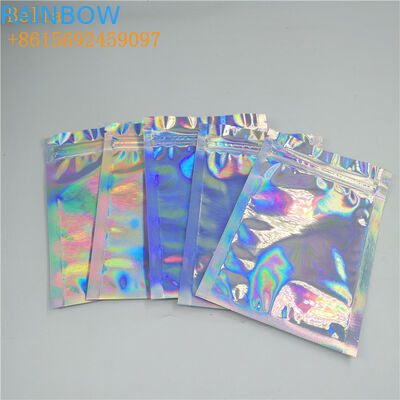 印刷された小型3側面はレーザー光線写真構造袋のマイラーのジップ ロック式の袋の習慣を密封しました