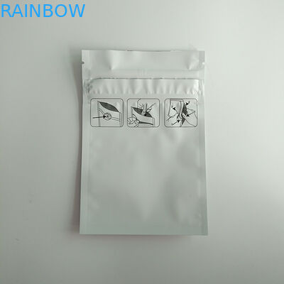 無光沢3側面のシールは包む袋を立てますジッパーの袋の子供の証拠を立てます