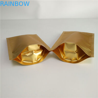 上のジッパーはヨーロッパ/円形の掛かる穴が付いている袋の袋によって薄板にされる材料を立てます