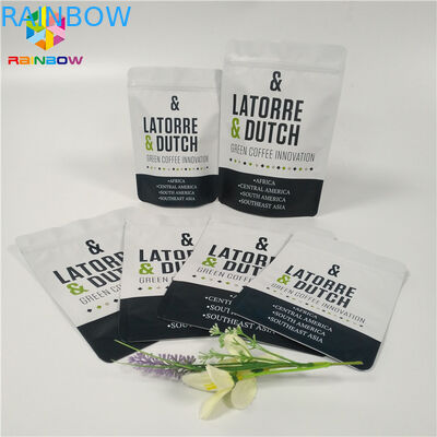 ジップ ロック式のReclosable弁のコーヒー バッグのグラビア印刷の印刷を包むアルミ ホイルの袋
