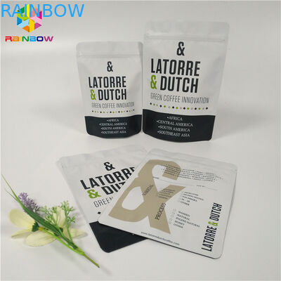 ジップ ロック式のReclosable弁のコーヒー バッグのグラビア印刷の印刷を包むアルミ ホイルの袋