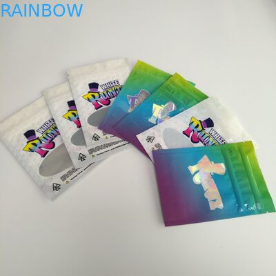 マイラーRuntzはインド大麻の麻の包装のために印刷されたポリ袋の習慣を密封しました