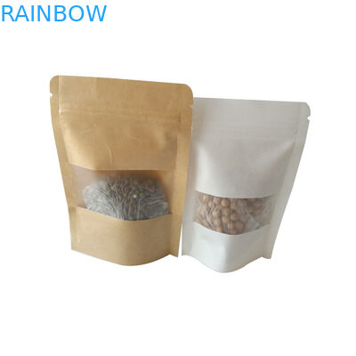 再使用可能な軽食袋の包装の習慣はクラフトの食糧を立てます証明された袋SGSを印刷しました