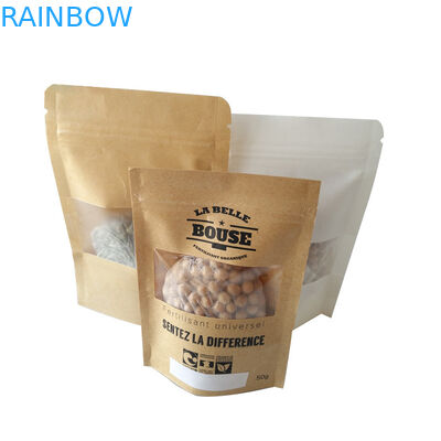 再使用可能な軽食袋の包装の習慣はクラフトの食糧を立てます証明された袋SGSを印刷しました