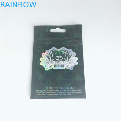 医学の雑草のヒート シールの包装袋、化粧品のオルガナイザー袋のマイラーのジッパー ロック