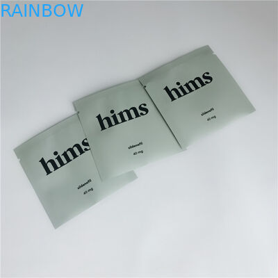 印刷されたホイルによって並べられるグリップのシールのゆとりのジッパー ロックを包む食糧貯蔵のプラスチック袋