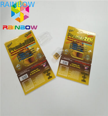 注文の子供の抵抗力があるBottonロック3Dカード紙箱を包むPremierzenのまめカード