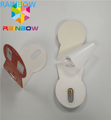 3dびんを含むレンズの包装のBurroのブランドの紙カード箱の単一の二重穴