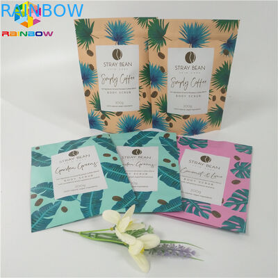 マットのReclosable終わりは袋袋、ボディのためのジッパー ロックの包装袋をごしごし洗います立てます