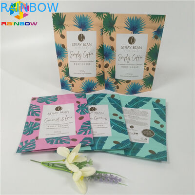 マットのReclosable終わりは袋袋、ボディのためのジッパー ロックの包装袋をごしごし洗います立てます