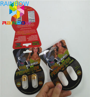 正常なサイズのプラスチックまめの包装のBurro 30000のBurro2 6000性の男性の強化箱