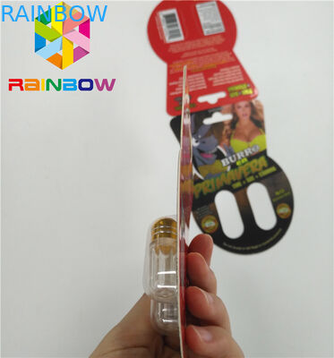 注文の性の強化の丸薬Burro2 60000紙カードを包む光沢のあるまめカード