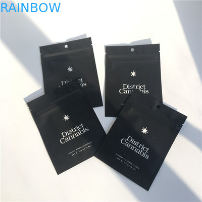 食品等級の草の香の包装はカスタマイズされる袋によって印刷されるジップ ロック式袋を立てます