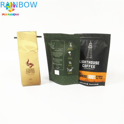 蛋白質/コーヒー粉のためのResealable Ziplockを包む平底のティーバッグ