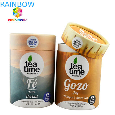 印刷されたCBDのびんの紙箱の包装のボール紙ペーパー管によって薄板にされる材料をリサイクルして下さい