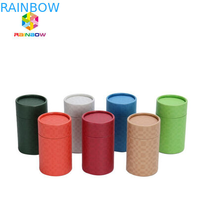 スキン ケア箱の表示紙箱シリンダー ボール紙の化粧品の包装の管