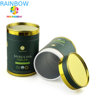 スキン ケア箱の表示紙箱シリンダー ボール紙の化粧品の包装の管