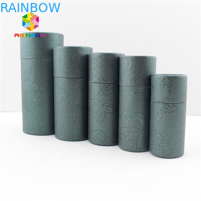 スキン ケア箱の表示紙箱シリンダー ボール紙の化粧品の包装の管