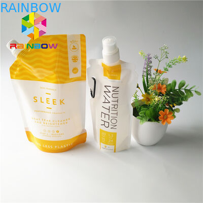 5oz/7oz再生利用できる透明なエネルギー飲み物袋を包むプラスチック口の袋