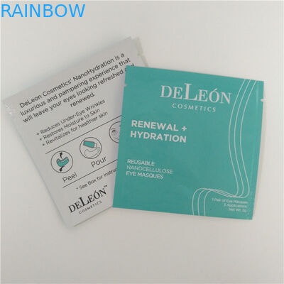 フル カラーの印刷はジッパーの袋袋の再使用可能な目の仮面劇の包装を立てます