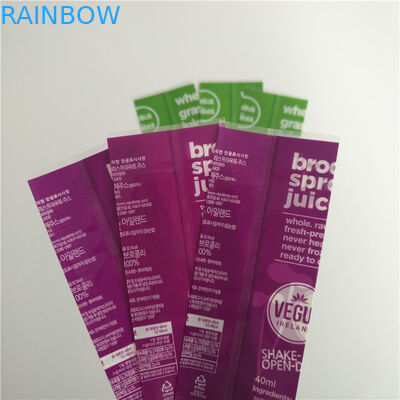 フル カラーの印刷の収縮の袖は食品等級をびんのためのプラスチックと分類します