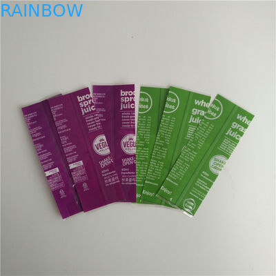 フル カラーの印刷の収縮の袖は食品等級をびんのためのプラスチックと分類します