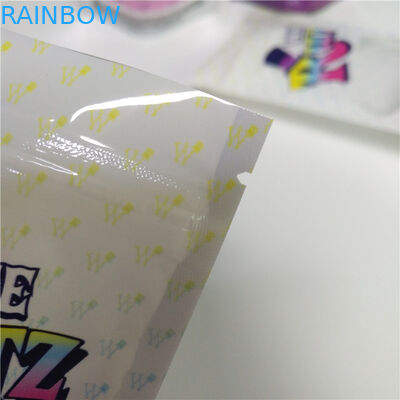 RUNTZ/ホログラムのResealableポリ袋のクッキーは臭いの証拠の上の袋の冗談を立てます