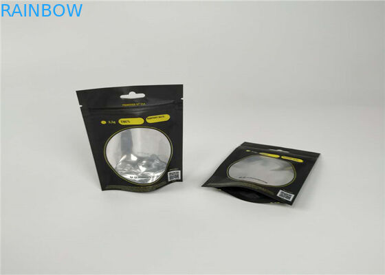 はっきり包む証拠のプラスチック袋を窓が付いている3.5gマット オイル パリOGをかいで下さい