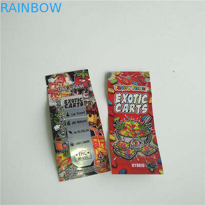 Resealable CBD VapeのカートリッジはVapeタンクのための袋のジッパーのマイラー袋を立てます